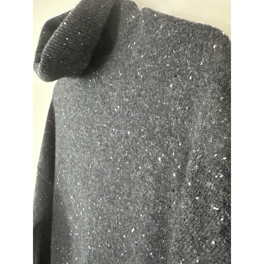 Everlane 100% Cashmere Turtleneck Speckled Minimalist Cozy Dress Womens Size S - Picture 4 of 12